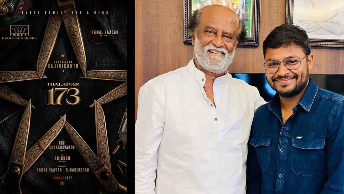 Cibi Chakravarthy in film with Rajinikanth