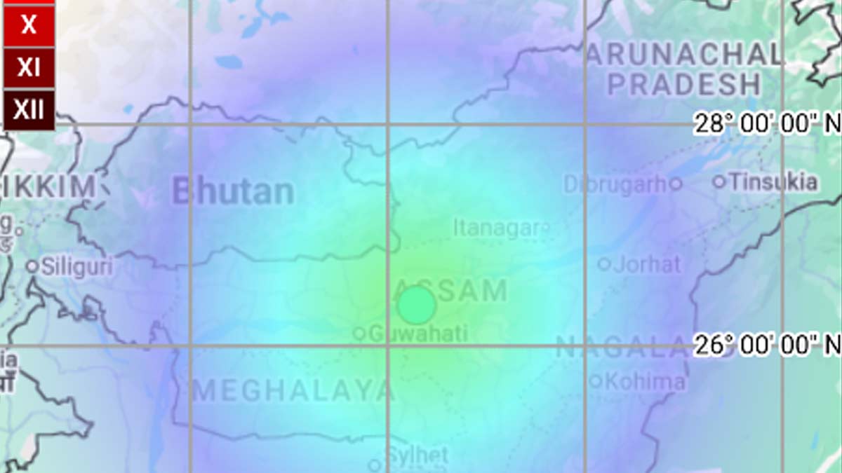 Earthquake in Assam