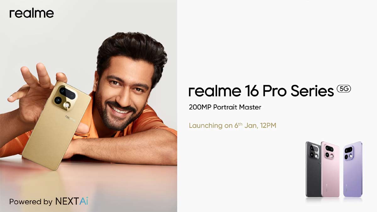 Realme 16 Pro launches tomorrow