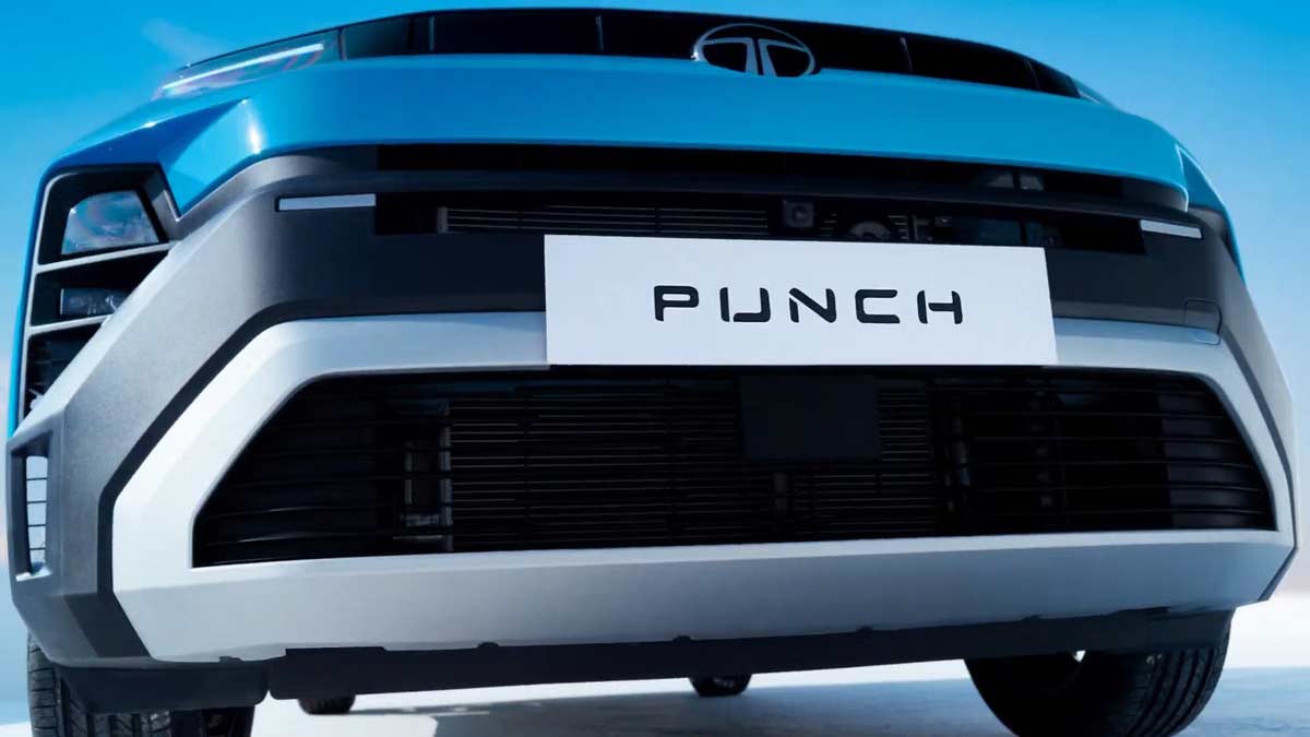 Tata Punch Facelift Teased For the First Time
