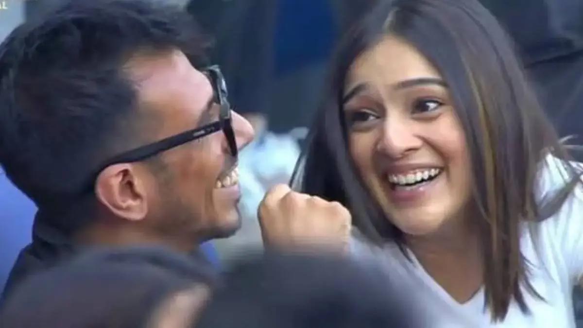 Yuzvendra Chahal With RJ Mahvash