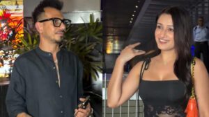 Yuzvendra Chahal With Shefali Bagga