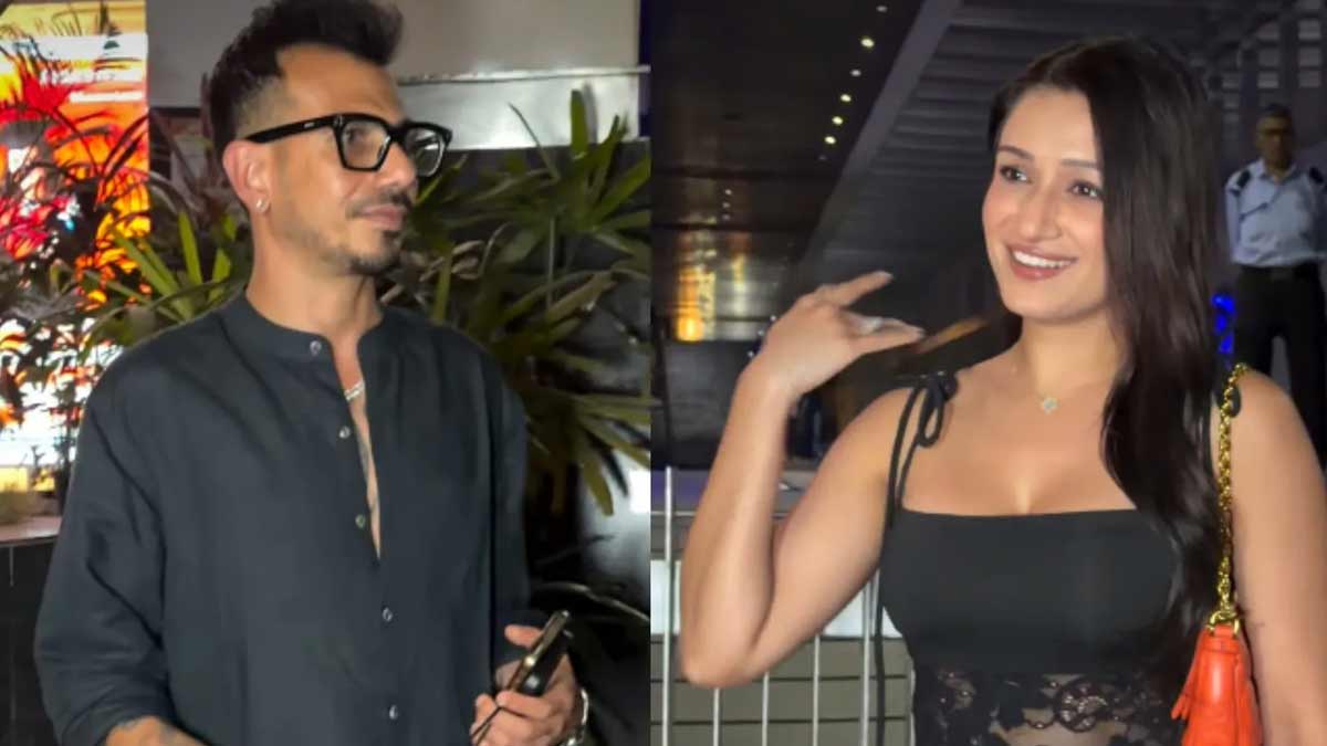 Yuzvendra Chahal With Shefali Bagga