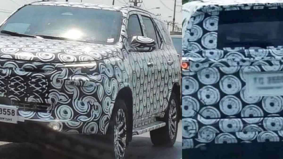 2026 Toyota Fortuner spotted