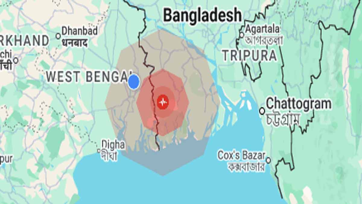 Earthquake in Kolkata