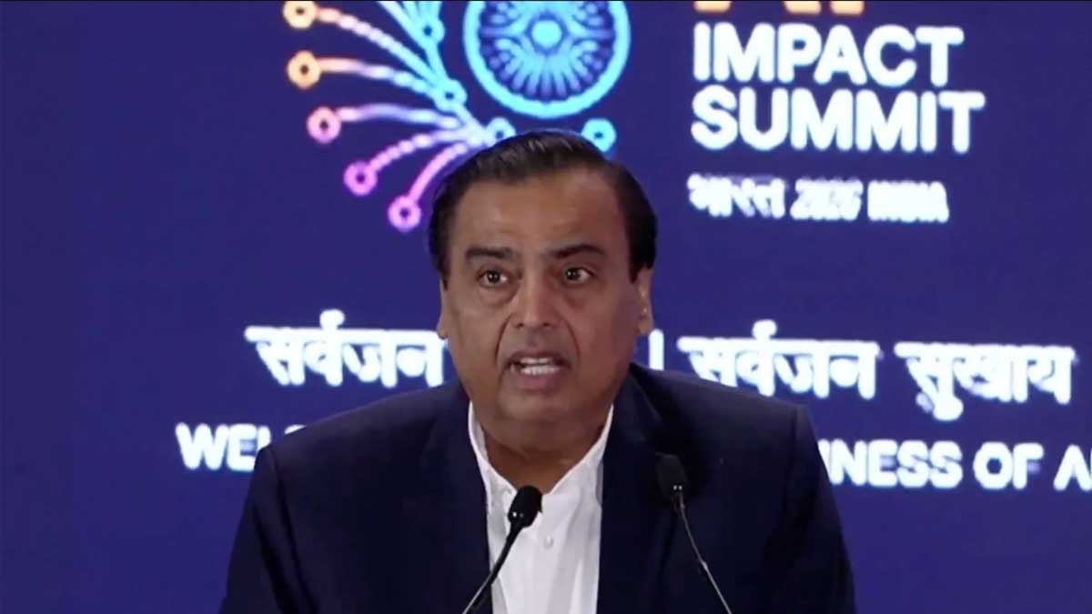 Mukesh Ambani ai summit investment plans