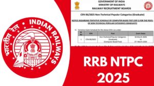 RRB NTPC Graduate exam date out