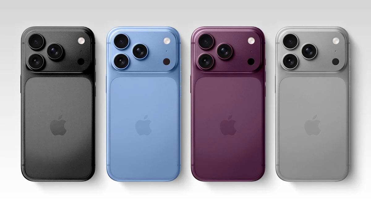 iPhone 18 Pro Max colour variant