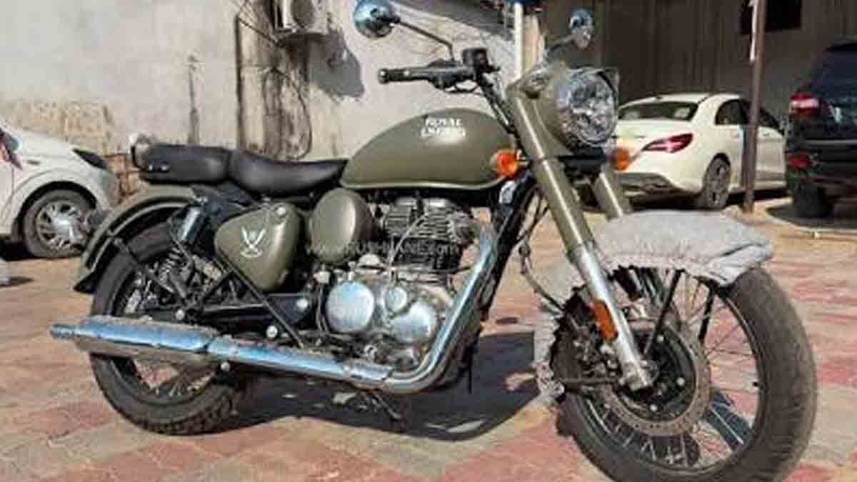 Royal Enfield Classic 350 Gorkha spotted