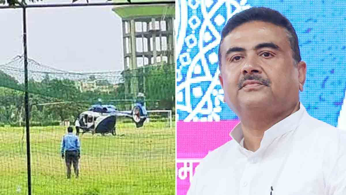 Suvendu Adhikari's chopper emergency landing